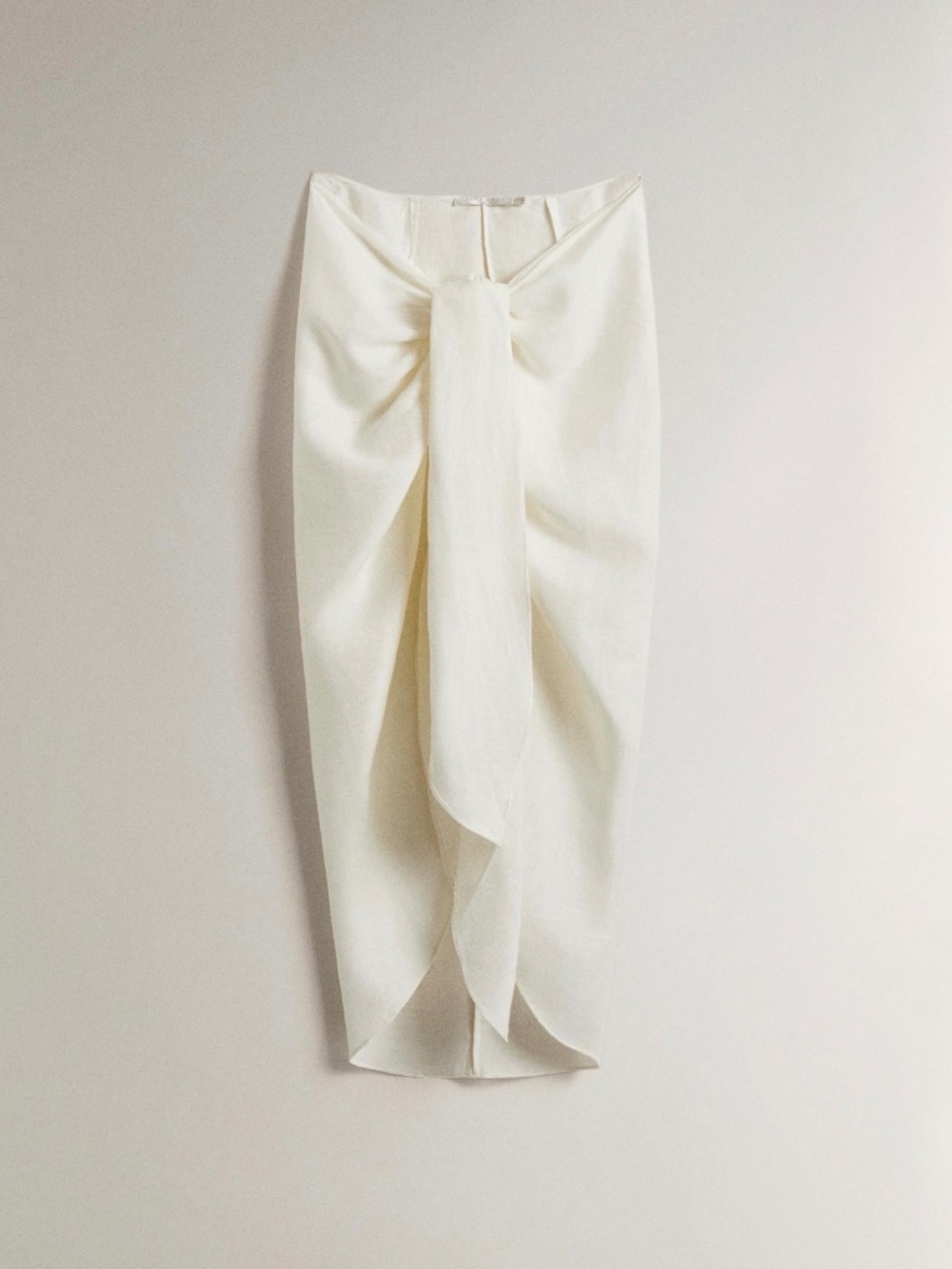 Zara Home 100% Linen Beach Sarong with Knot (NWT)